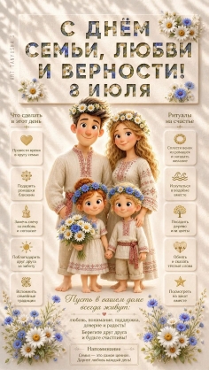 День Семьи, Любви и Верности